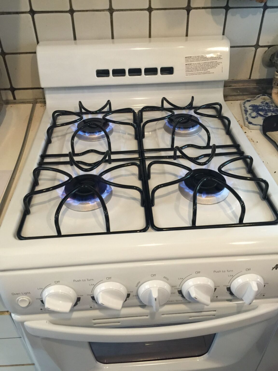 Amana20インチフリースタンディングガスレンジ 輸入ガスオーブンレンジ