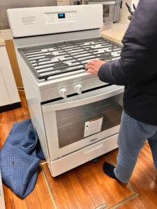 Whirlpoolフリースタンディングガスレンジ