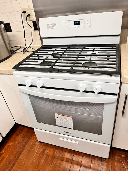 Whirlpoolフリースタンディングガスレンジ