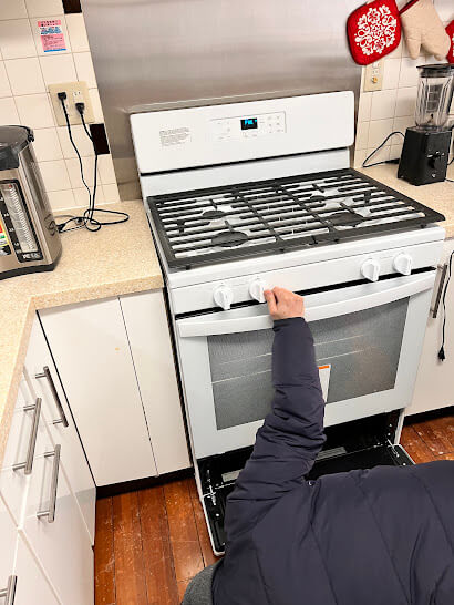Whirlpoolフリースタンディングガスレンジ